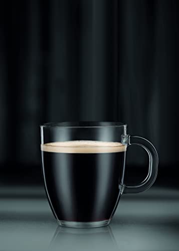 Bodum Bistro Coffee Mug Set, 12 oz, Clear