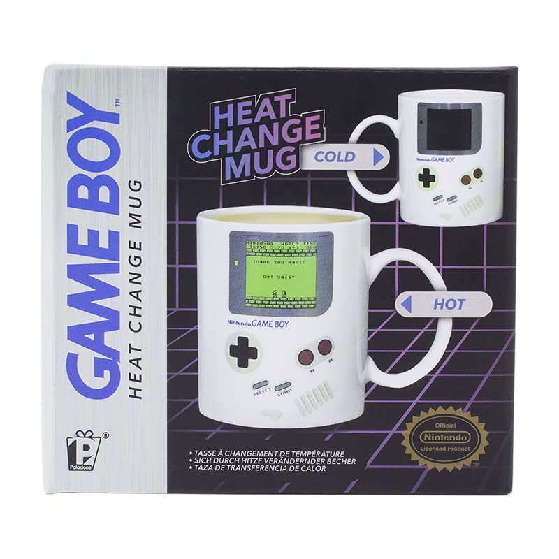 Gameboy Heat Changing Coffee Mug for Gamers and Retro Fans