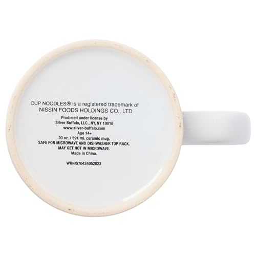 Silver Buffalo Nissin Cup Noodles Graphic Mug