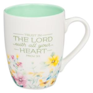 Inspirational Scripture Mug for Women – Trust in the Lord