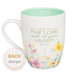 Inspirational Scripture Mug for Women – Trust in the Lord
