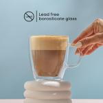 JoyJolt Double Wall Insulated Coffee Mugs Set