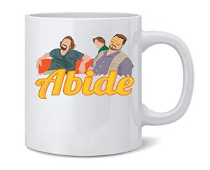 The Dude Abides Minimalist Coffee Mug 12 oz