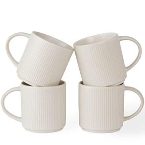 Famiware Star Coffee Mug Set for 4