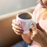 8 Pack White Ceramic Coffee Mugs for Printing