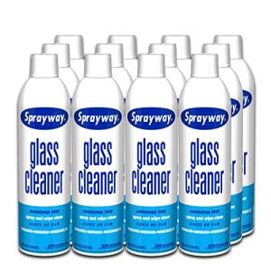 Streak-Free Foaming Glass Cleaner Spray, 19 oz