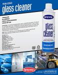 Streak-Free Foaming Glass Cleaner Spray, 19 oz