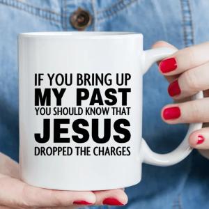 Funny 11 oz Jesus Bless You Coffee Mug