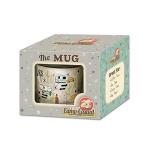 Retro Inspired 15 oz Ceramic Coffee Mug