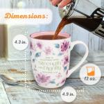 Inspirational Ceramic Coffee Mug for Women