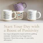 You're Awesome Coffee Mug – Motivational 14oz Ceramic Cup