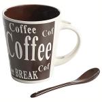 Mr. Coffee 8-Piece Mug and Spoon Set