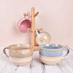 Bosmarlin Jumbo Ceramic Coffee Mug Set of 2