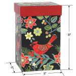 Cardinal Bird Ceramic Coffee Mug with Lid