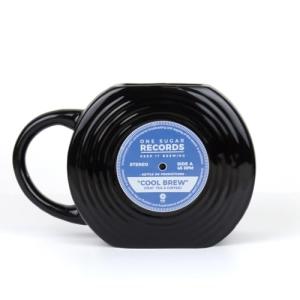 Vinyl Record Coffee Mug for Music Lovers