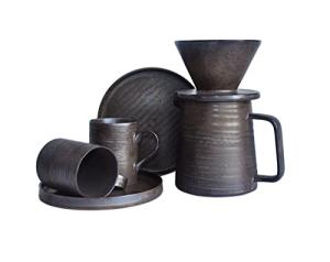 Globe Faith Stoneware Pour Over Coffee Set
