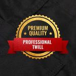 Stylish Cross-Back Black Apron for All Chefs