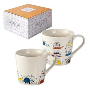 Cute Cat Mugs Set for Cat Lovers – 13oz