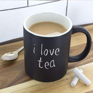 Custom Chalkboard Ceramic Coffee Mug, 300ml