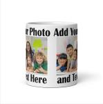 Personalized Photo and Text Coffee Mug