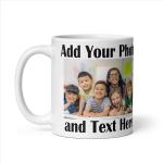 Personalized Photo and Text Coffee Mug