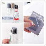 Toothbrush Holder and Grey Mug Set, No Drill