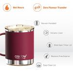 Asobu Ceramic Travel Mug with Handle, 12oz