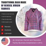 Funny Guy Mugs Eco-Friendly Baja Hoodie - Bubble Gum