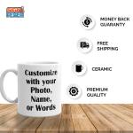 Personalized Ceramic Coffee Mug with Custom Image