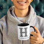Personalized Initial Coffee Mug - 9 Colors