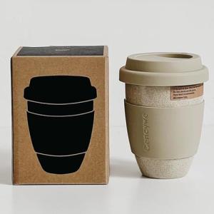 Gencywe 15 oz Ceramic Travel Coffee Mug
