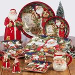 Set of 4 Snowman Holiday Coffee Mugs