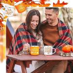 9-Piece Autumn Coffee Mug Set for Thanksgiving