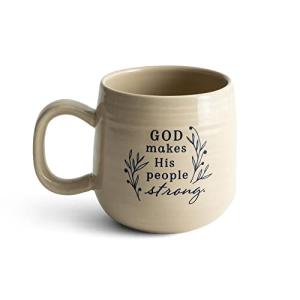 God Makes His People Strong Inspirational Mug 16oz