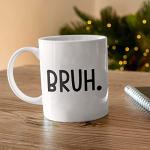 CavaStar Funny Bruh Coffee Mug - Perfect Gift