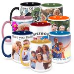 Personalized Photo Coffee Mug - Custom Picture & Text