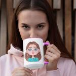 Personalized Photo Coffee Mug - Custom Picture & Text