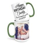 Personalized Photo Coffee Mug - Custom Picture & Text