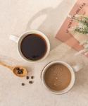 MELETĒ Rustic Stoneware Mug Set of 4