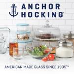 Set of 6 Anchor Hocking Glass Coffee Mugs