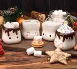 Hawaii Home Marshmallow-Shaped Ceramic Coffee Mug