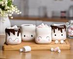 Hawaii Home Marshmallow-Shaped Ceramic Coffee Mug