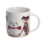 Dog and Cat Coffee Mug Set - 2 Pack