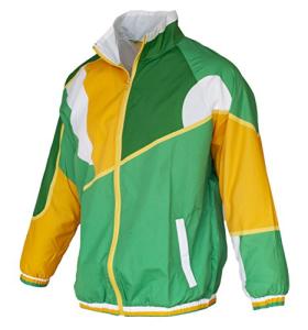 Retro Neon Windbreaker for St. Patrick's Day