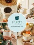 Teocera 16oz Large White Coffee Mugs Set