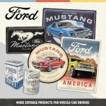 Retro Ford Mustang Coffee Mug - 11.2 oz
