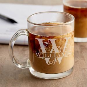Personalized 12 oz Laser Engraved Coffee Mug