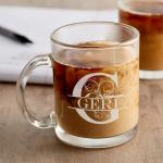 Personalized 12 oz Laser Engraved Coffee Mug