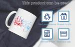 Customizable Ceramic Coffee Mug with Print Options