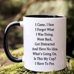 11 oz Funny Ceramic Mug for Hot or Cold Drinks